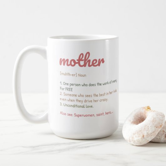 Mug Joyeuse Fête des Mères (Avec donut)