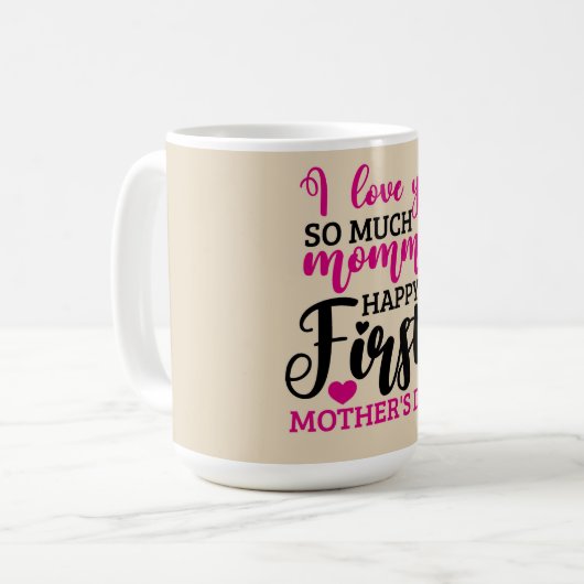 Mug Joyeuse fête des mères (Devant gauche)
