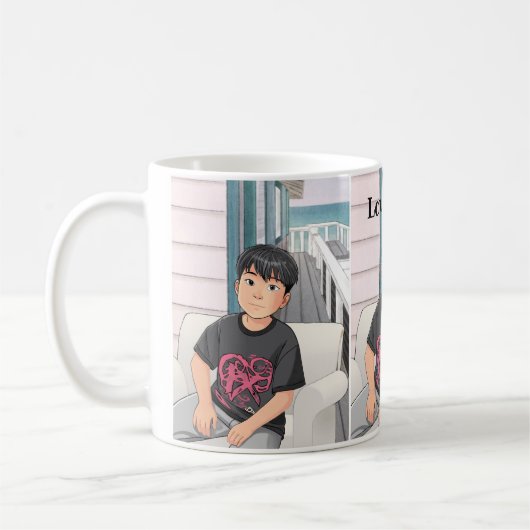 Mug Joyeuse Fête des Mères. (Gauche)