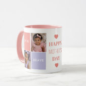 Mug Joyeuse fête des Mères 4 Photo (Devant gauche)