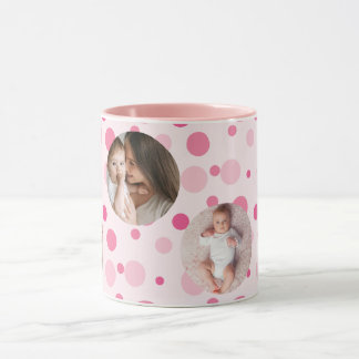 Mug Joyeuse Fête des Mères à la Meilleure Maman Photo