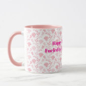 Mug Joyeuse fête des mères aux roses roses roses Motif (Gauche)