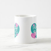 Mug Joyeuse Fête Des Mères Avec Amour Et Coeurs (Centre)