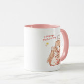 Mug Joyeuse Fête des Mères – Cadeau Chat Mignon & (Devant droit)