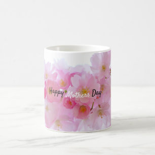 Mug Joyeuse Fête des mères Cerisiers roses