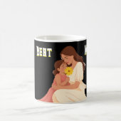 Mug Joyeuse Fête des mères Conception de boîtes cadeau (Centre)