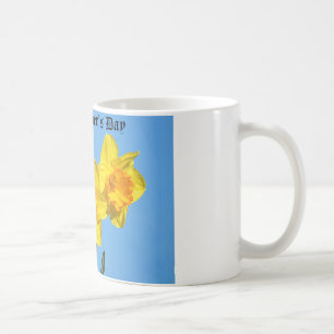 Mug Joyeuse Fête des Mères Daffodils Médaille d'or fle
