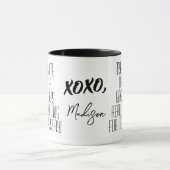 Mug Joyeuse fête des mères de la part de ma fille Text (Centre)