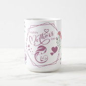 Mug Joyeuse Fête des Mères Design Violet (Centre)