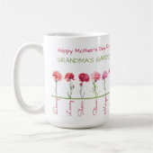 Mug Joyeuse fête des mères du JARDIN DE GRANDMA (Gauche)