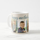 Mug Joyeuse Fête des mères Editable Année 4 Photo Crea (Devant gauche)