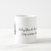 Mug Joyeuse Fête des Mères espagnol avec photo (Centre)