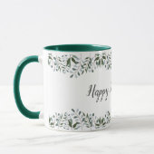 Mug Joyeuse Fête des mères Eucalyptus Verdure Floral (Gauche)