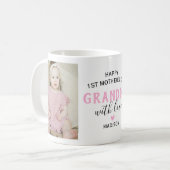 Mug Joyeuse fête des mères grand-mère Photo (Devant gauche)