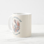 Mug Joyeuse Fête des Mères Maman à être florale aquare (Devant gauche)