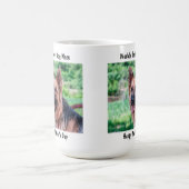 Mug Joyeuse fête des mères - Meilleure maman de chien (Centre)