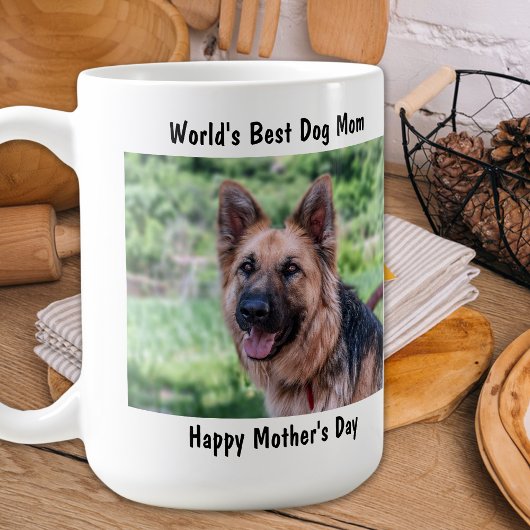 Mug Joyeuse fête des mères - Meilleure maman de chien