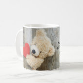 Mug Joyeuse Fête des mères ours en peluche (Devant gauche)