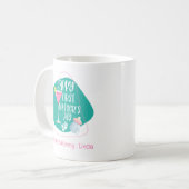 Mug Joyeuse Fête des Mères Première Mignonne Élégante (Devant gauche)