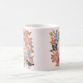 Mug Joyeuse Fête des Mères Roses Vintage (Centre)