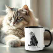 Mug Joyeuse fête des mères Tabby Cat