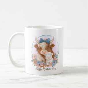 Mug Joyeuse fête des mères Vache des Highlands