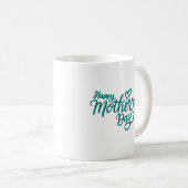 Mug Joyeuse Fête des Mères Vert (Devant droit)