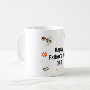 Mug Joyeuse Fête des Pères Citation Papa Joueur