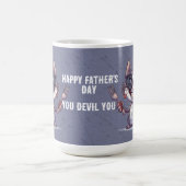 Mug Joyeuse fête des pères, espèce de diable (Centre)