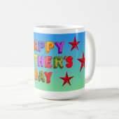 Mug Joyeuse Fête des Pères Étoile (Devant droit)