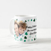 Mug Joyeuse fête des Pères. Vous êtes le papa le plus (Devant gauche)