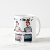 Mug Joyeuse Fête des professionnels de l'administratio (Devant droit)