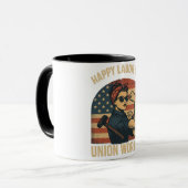 Mug Joyeuse fête du Travail (Devant gauche)