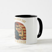 Mug Joyeuse fête du Travail (Devant droit)