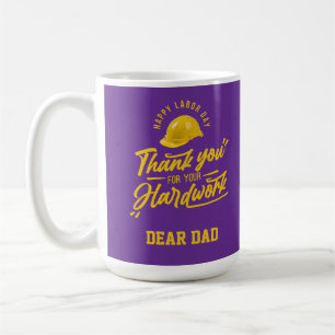 Mug Joyeuse fête du Travail Merci pour votre travail a