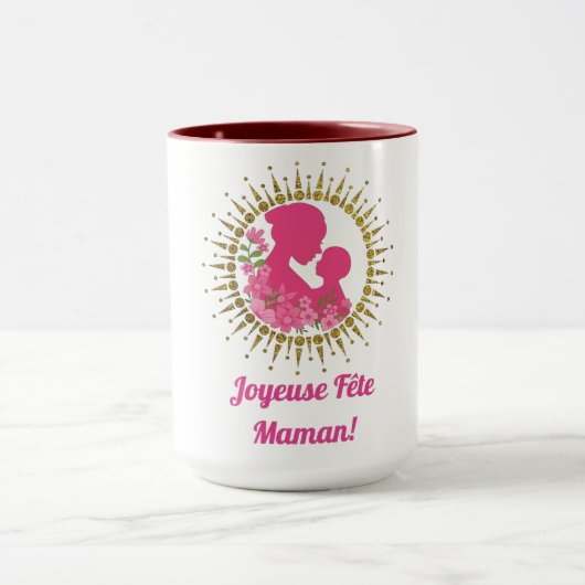 Mug Joyeuse Fête Maman  (Centre)