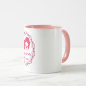 Mug Joyeuse Fête Maman – Cadre Vintage  (Devant droit)