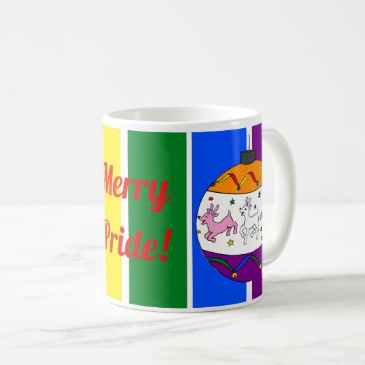 Mug Joyeuse fierté (Devant droit)