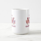 Mug Joyeuse Galentines Day Chicken Squad Mignonnes Pou (Centre)