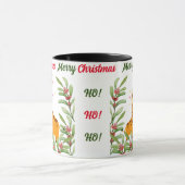 Mug Joyeuse Giraffe de Noël dans la jungle (Centre)