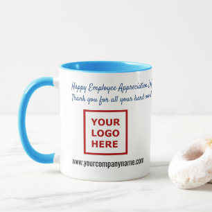 Mug Joyeuse Journée d'appréciation des employés Merci 