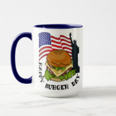 Mug Joyeuse journée de burger (Gauche)