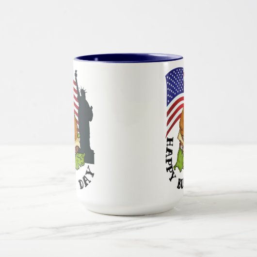 Mug Joyeuse journée de burger (Centre)