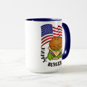 Mug Joyeuse journée de burger (Devant droit)