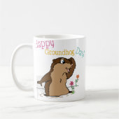 Mug Joyeuse journée de la marmotte (Gauche)