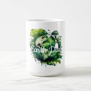 Mug Joyeuse journée de la terre célébration 2026