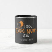 Mug Joyeuse journée de maman de chien avec des ballons (Centre)