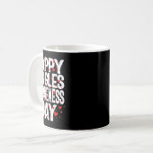 Mug Joyeuse Journée de sensibilisation aux célibataire (Devant gauche)