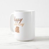 Mug Joyeuse Journée des cookies, Journée nationale des (Devant gauche)