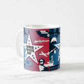 Mug Joyeuse Journée des forces armées (Devant gauche)